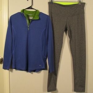 AREI Long Sleeve Top & Starter Leggings Set